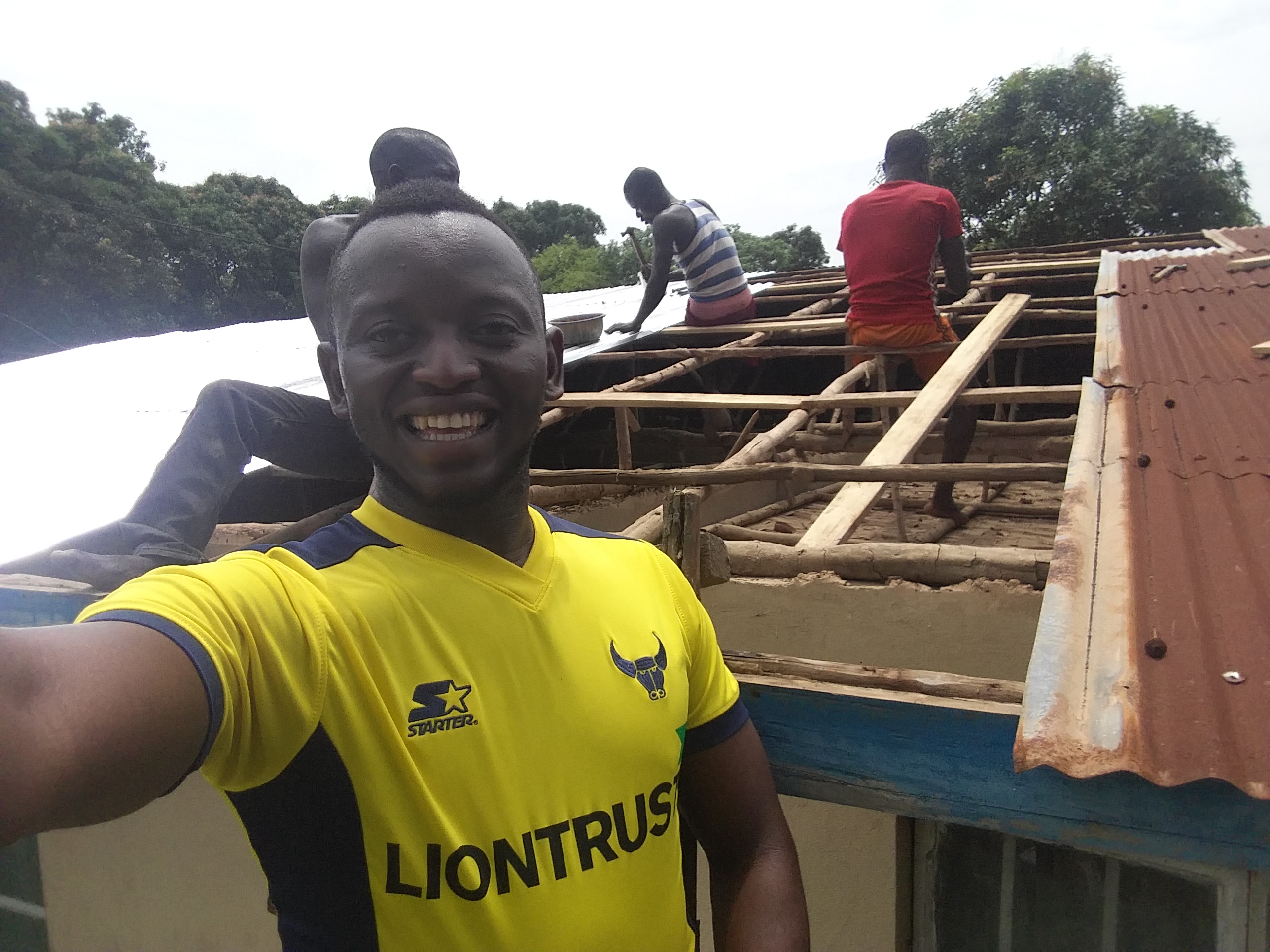 Oxford United supporters “raising the roof”